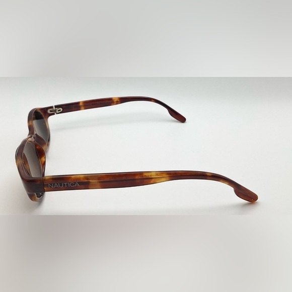 Nautica Curacao Tortoise Oval Sunglasses Frames Only - Picture 5 of 8